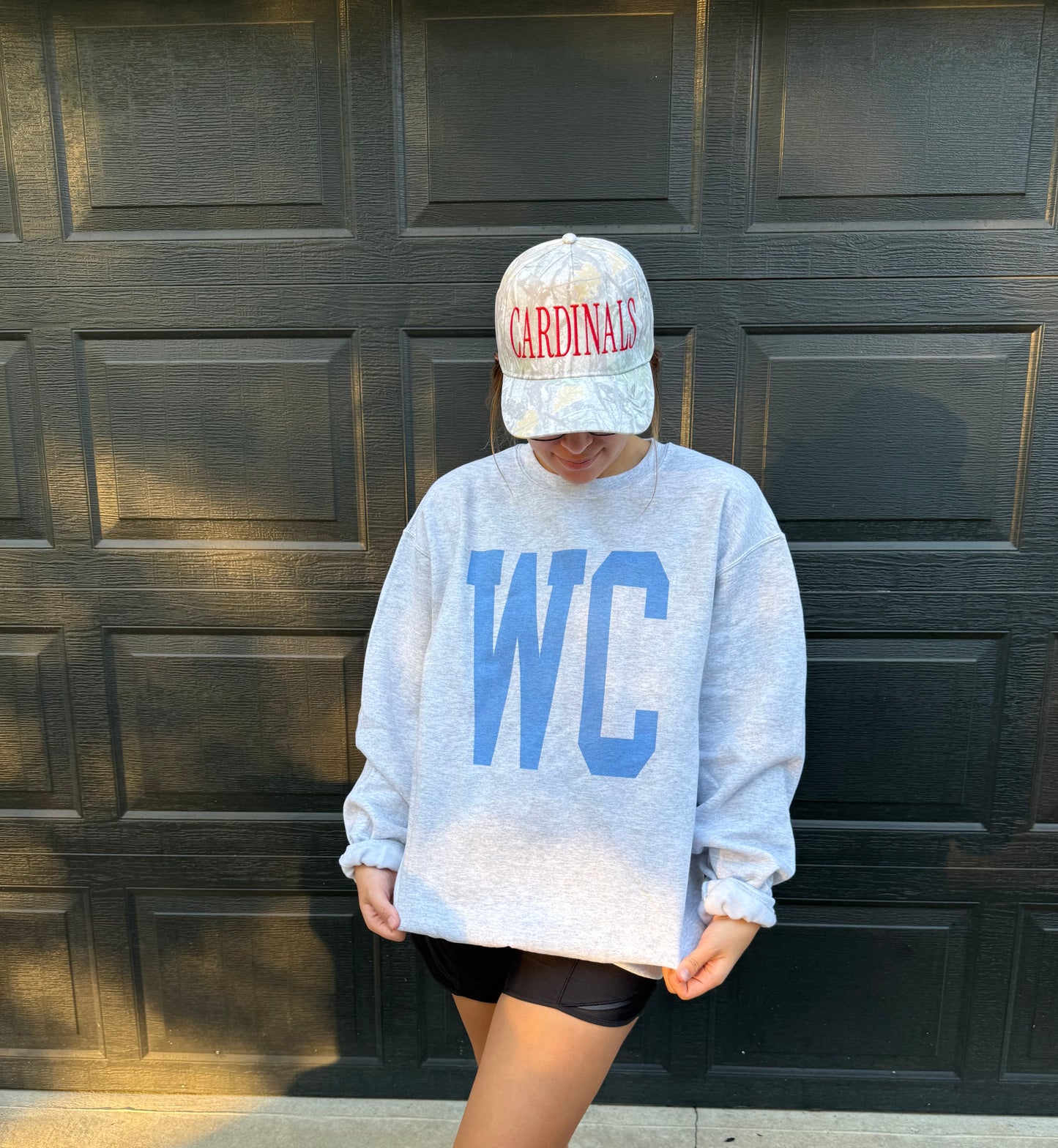 Reversible crewneck