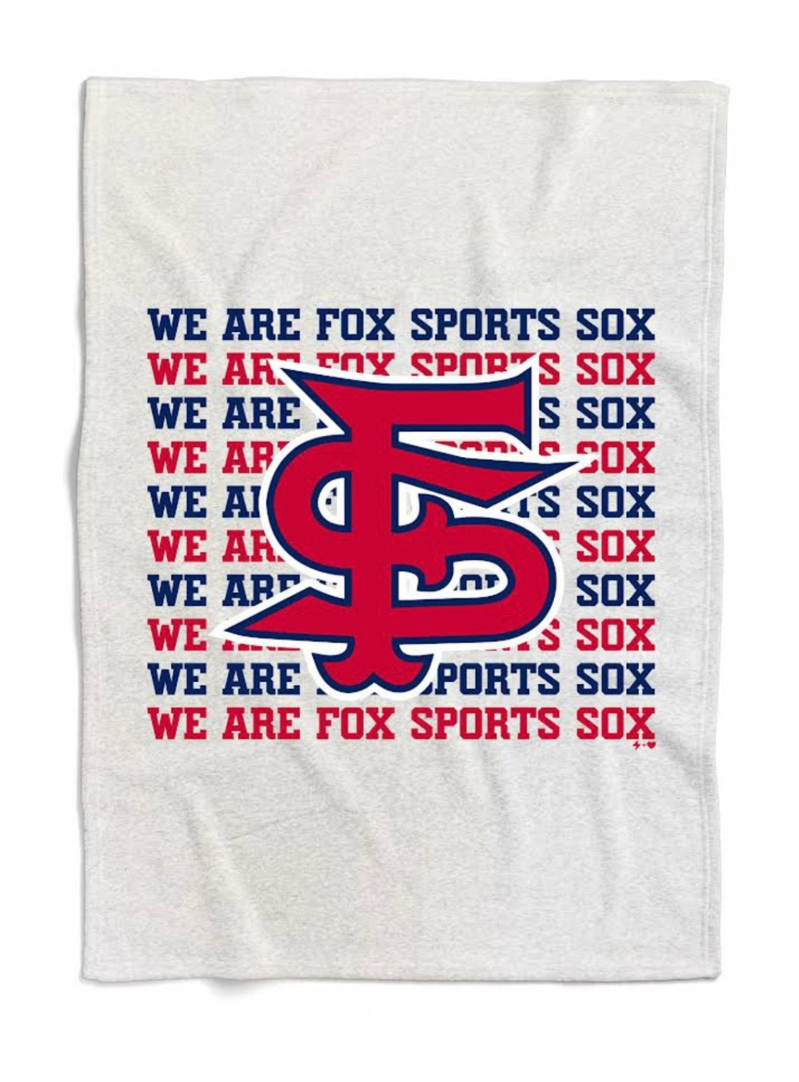 Fox Sports Sox Blanket