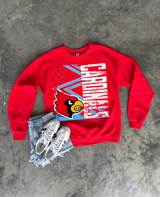 Cardinals block letter