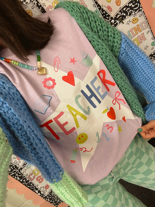 Teacher Star Tee