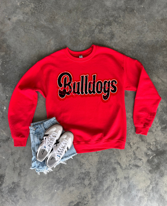 YOUTH distressed bulldogs