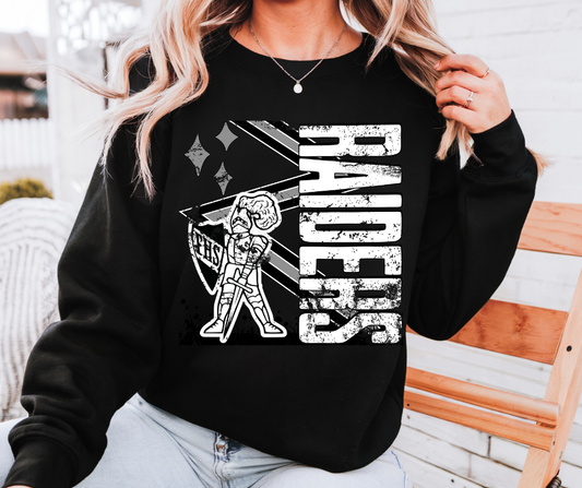 Youth Raiders block letter