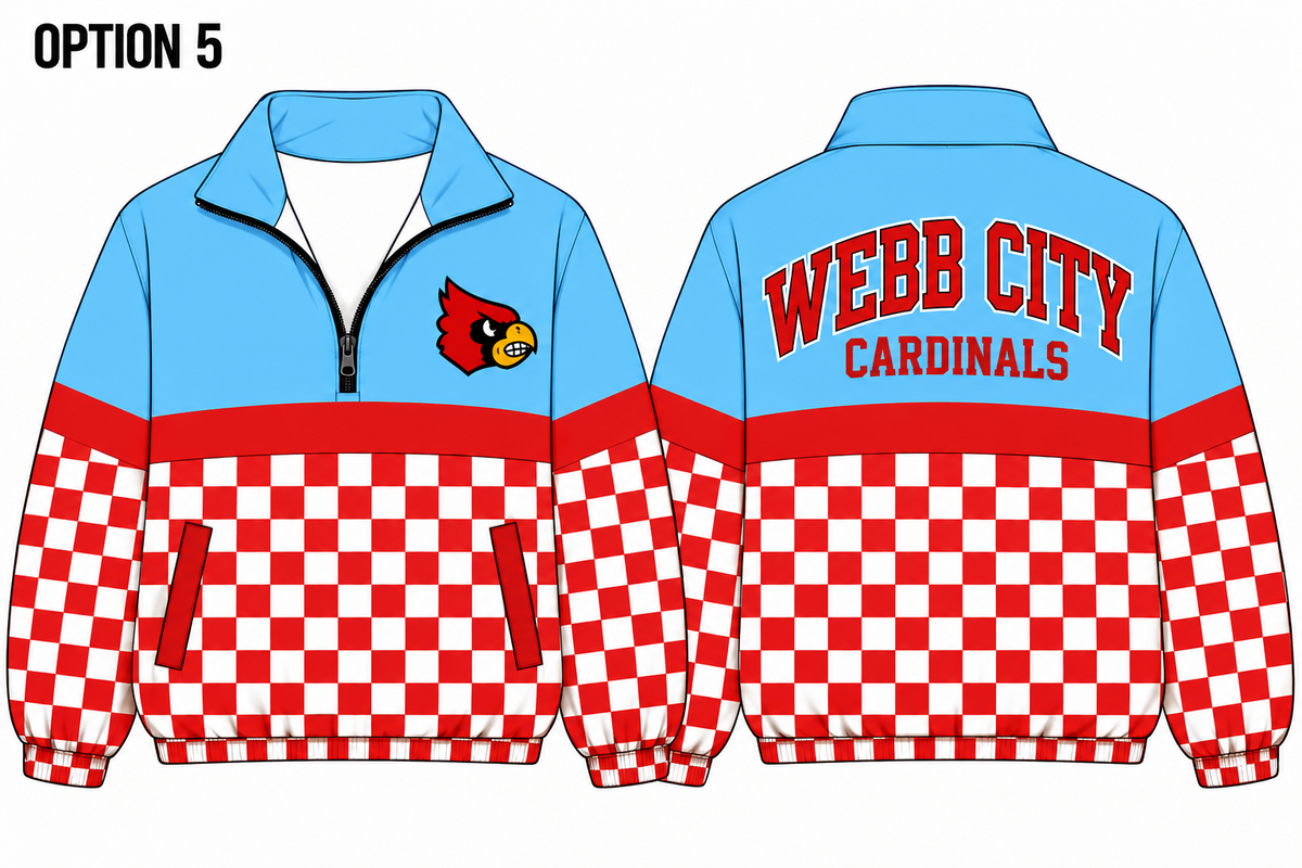 **PRE-ORDER** for webb city cardinals