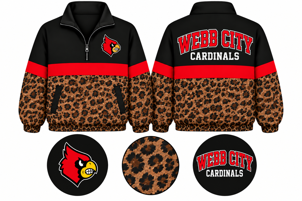 **PRE-ORDER** for webb city cardinals