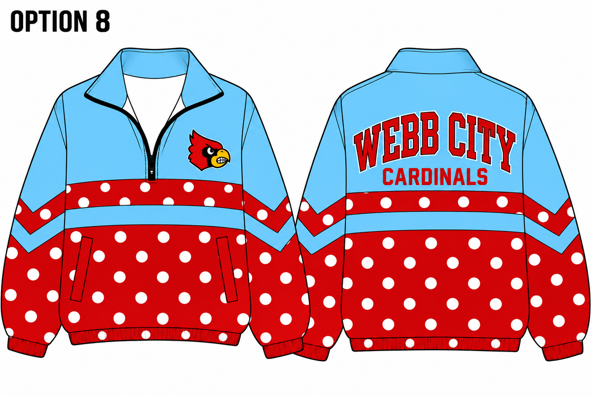 **PRE-ORDER** for webb city cardinals