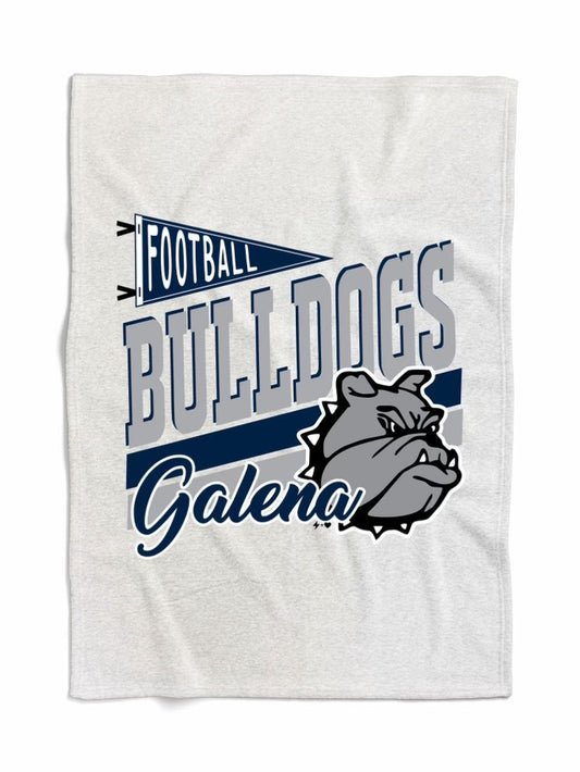 Galena Bulldogs Mascot Blanket