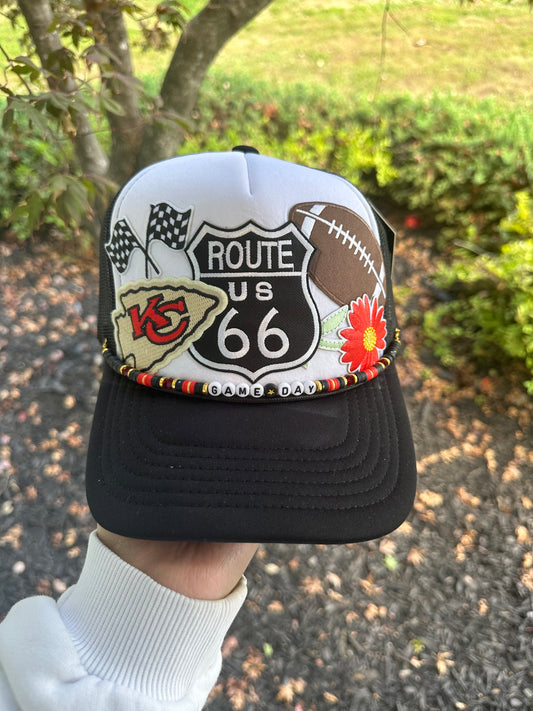 Route 66 Game Day Trucker Hat